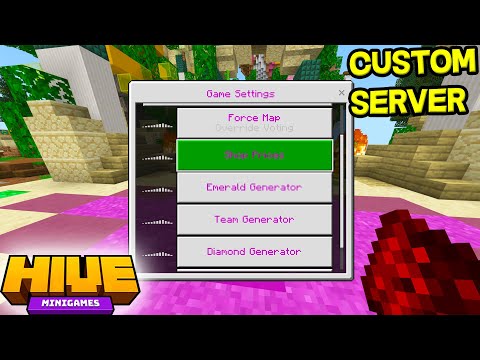 Diecies - How To Play Hive Custom Servers! (Minecraft Bedrock)