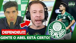 Tiago Leifert saiu em DEFESA do Abel Ferreira do Palmeiras sobre critica calendário futebol!