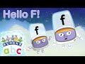 Officialalphablocks Say Hello To F Meet The Alphabet Learn To Spell