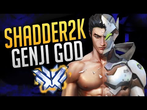 BEST OF SHADDER2K - GENJI GOD RETURNS! | Overwatch Shadder2k Genji Montage