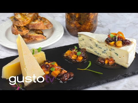 stone fruit mostarda with peaches, cherries and plums | cook like a chef