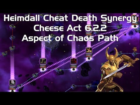 Heimdall Cheat Death Synergy Cheese Act 6.2.2 Aspect of Chaos Path
