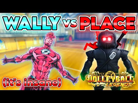 EXCLUSIVE WALLY WEST VS EVIL PLACE IN VOLLEYBALL LEGENDS