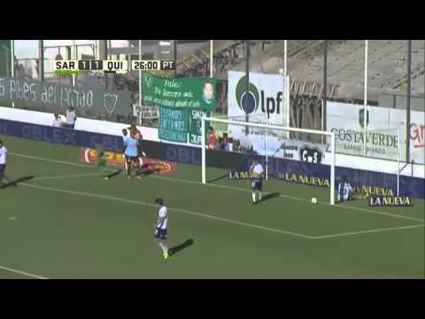 Gol de Maximiliano Fornari - Sarmiento (J) 2 Vs 1 Quilmes - Fecha 5 - Liga Argentina