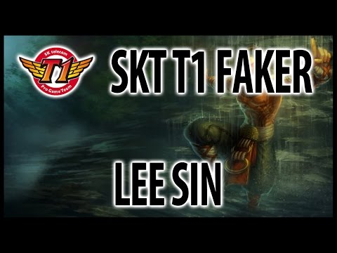 SKT Faker - Lee Sin jungle - Patch 5.7 challenger solo queue (2015.04.28)