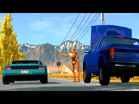 Did they survive?  BeamNG.DRIVE  CrashTherapy