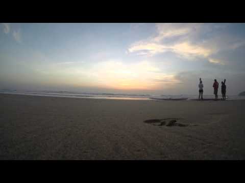 Sunrise Time Laps at the Durban Surfskischool