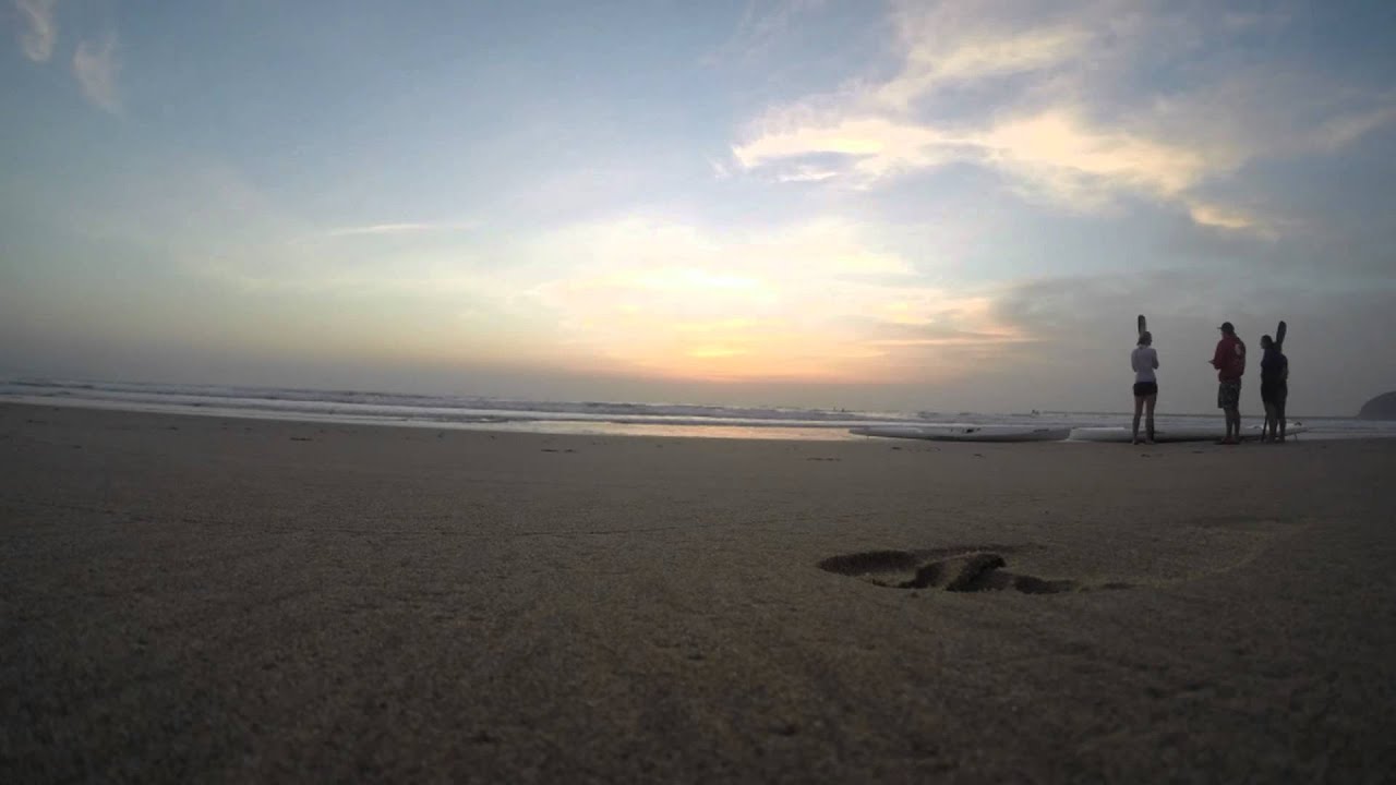 Sunrise Time Laps at the Durban Surfskischool
