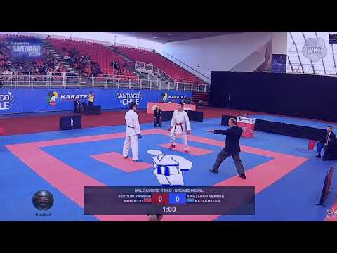 Bronze Male Kumite -75Kg Match 2 (Santiago 2020)