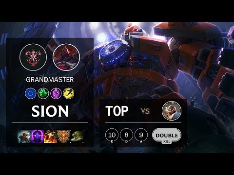 Sion Top vs Corki - EUW Grandmaster Patch 10.6