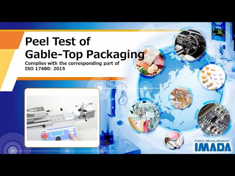 Peel Test of Gable-Top PackageComplies with the corresponding part of ISO 17480: 2015