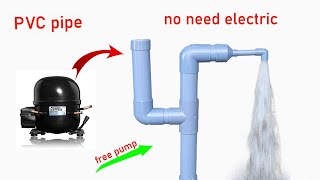 Download lagu I turn PVC pipe into a water pump no need electric power, creative prodigy #71 mp3