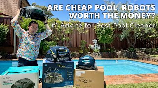 #1 EXPERT ADVICE: Are Cheap Pool Robots Worth the Money?