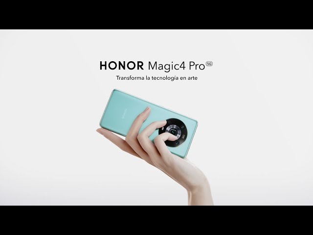 Honor Magic4 Pro 5G 8/256 Go Cyan gratuit video