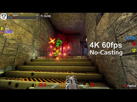 Rapha vs CZM  - [No.Commentary] QuakeCon 2011 - Semi Final - QuakeLive Duel - 4k60fps