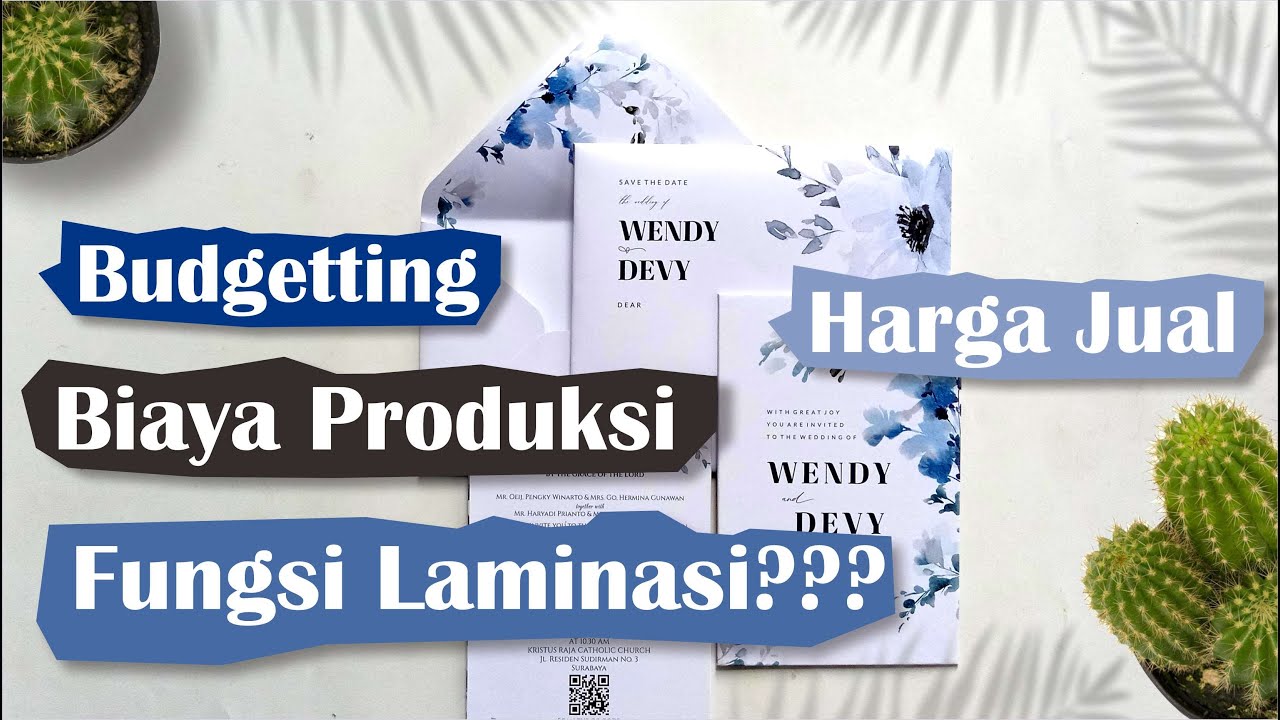 Budgetting undangan colorful hard cover + amplop #undanganpernikahan