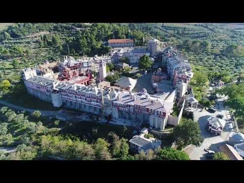 Batopedi - impressing monastery on the holy Mount of Athos