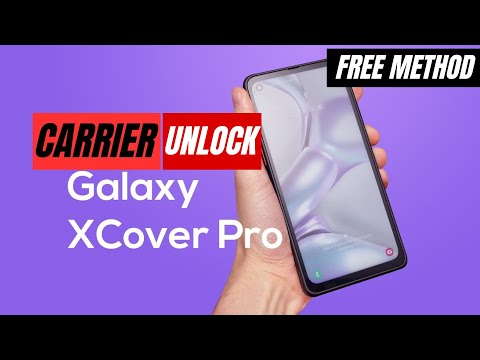 Unlock Samsung XCover Pro How to Unlock Network and IMEI Unlock Samsung XCover Pro