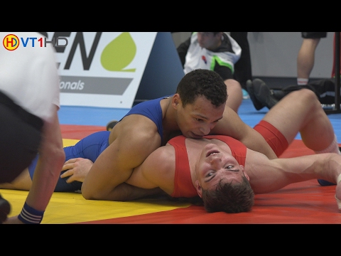 Ringen DM 2016 Junioren (Gr./Rö.) - 74kg 1/4 Finale