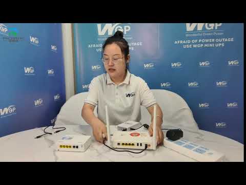 How to use mini ups! WGP 103C Operation Guide