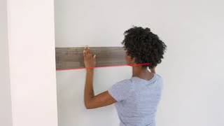 How to Install DuraDecor™ Peel and Stick Vinyl Planks on the Wall