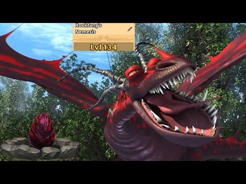 Hookfang's Nemesis Max Level 134 Titan Mode - New Unique Monstrous Nightmare - Dragons:Rise of Berk