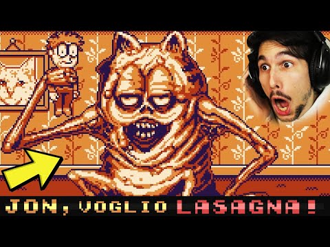 DOVE HAI NASCOSTO LE MIE LASAGNE?! | Garfield Gameboy'd Reaction