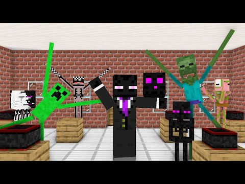 Minecraft Animation : MONSTER SCHOOL - BREWING ENDERMAN MINECRAFT