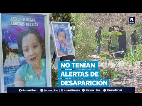 Madre e hija sepultadas en Siquinalá; no había alertas de desaparición activas