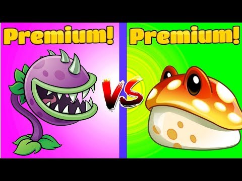 Plants vs Zombies 2 Gameplay Chomper vs Toadstool  Primal PvZ 2