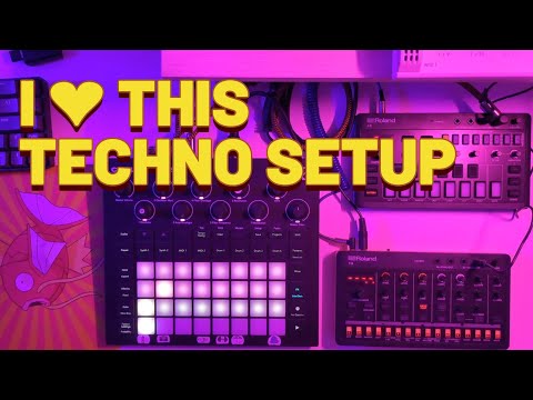 My new fav techno setup