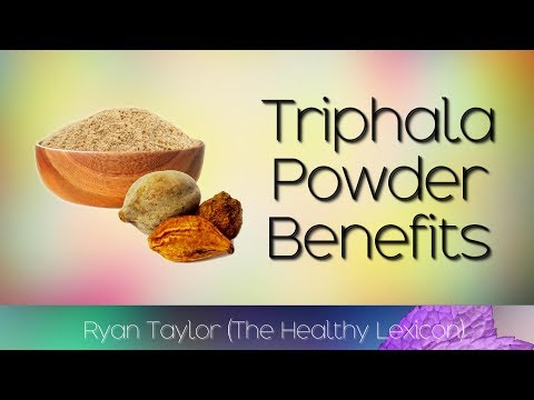 Reviewing of triphala powder and tells it benefits