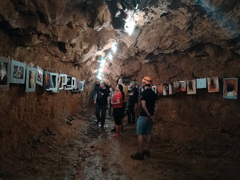 Prima galerie de mină electrificată în Parcul Minelor din Baia Sprie, Lacul Albastru, Maramures