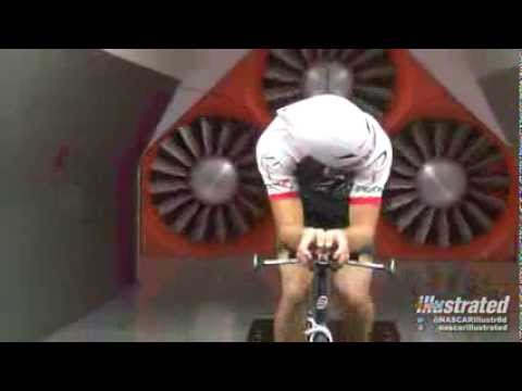 NASCAR Sprint Cup driver Josh Wise tests on two wheels