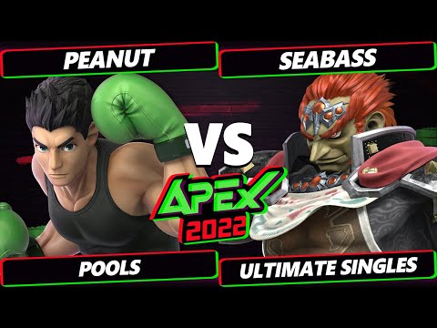 Apex 2022 - Peanut (Little Mac) Vs. Seabass (Ganondorf) SSBU Ultimate Tournament