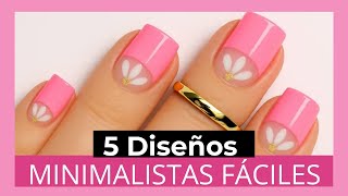 5 Diseños de Uñas Minimalistas Que Puedes Hacer en Casa