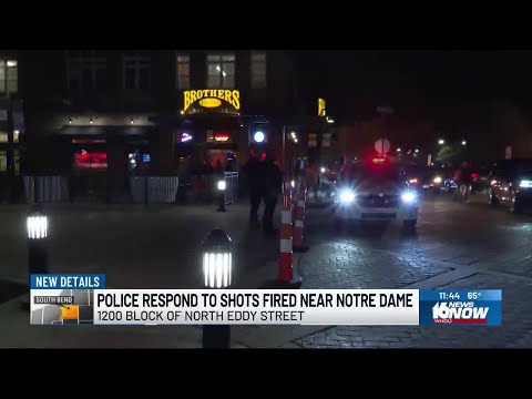 Police respond to shots fired near Notre Dame
