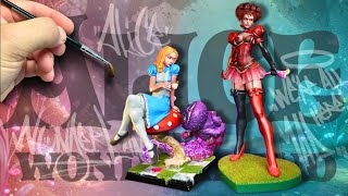 One Sixth Scale Model on One Build Plate - Alice In Wonderland