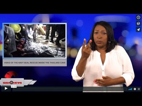 Video of the Navy Seal rescue inside the Thailand cave (ASL - 7.11.18)