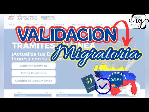 Immigration Validation in Saime Step by Step