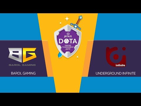 Jenius DOTA 2: Barracx vs Barol Gaming - Online Tournament 2017 - Grand Final