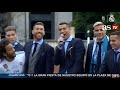 Cristiano Ronaldo Singing „Hala Madrid y Nada Mas“   Real Madrid CL Celebration at Cibeles   2018via