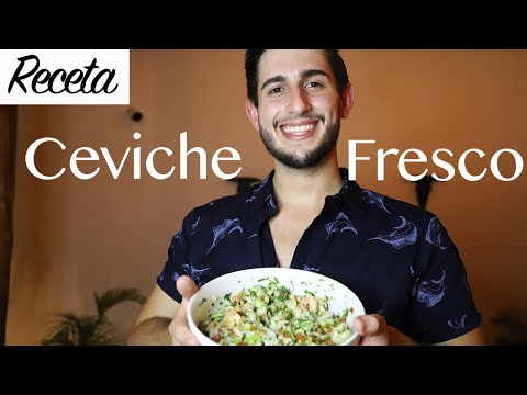 ✅Receta de Ceviche Super FRESCO y fácil😍