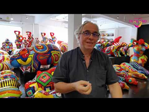 PAJ'Art Studio Visit with Arnaud Nazare-Aga | Amazing Thailand