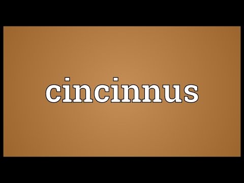 Cincinnus Meaning