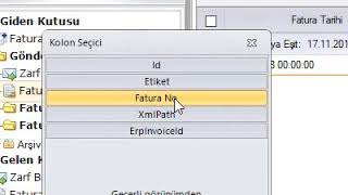 Sütunları Özelleştirme