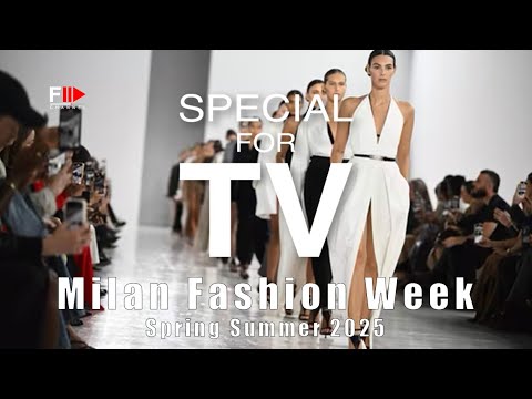 MILAN FASHION WEEK Spring Summer 2025 Compilation