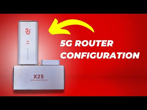 Setting up Airtel 5G smartbox Router