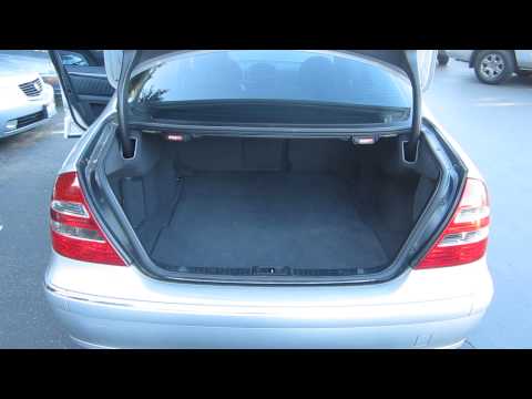 2003 Mercedes-Benz E500, Silver - STOCK# 130207B - Trunk