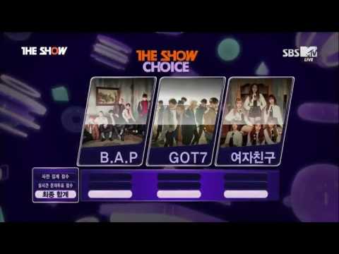 "HD" GOT7 "NEVER EVER" 1ST WIN ، Sbs the show 170321